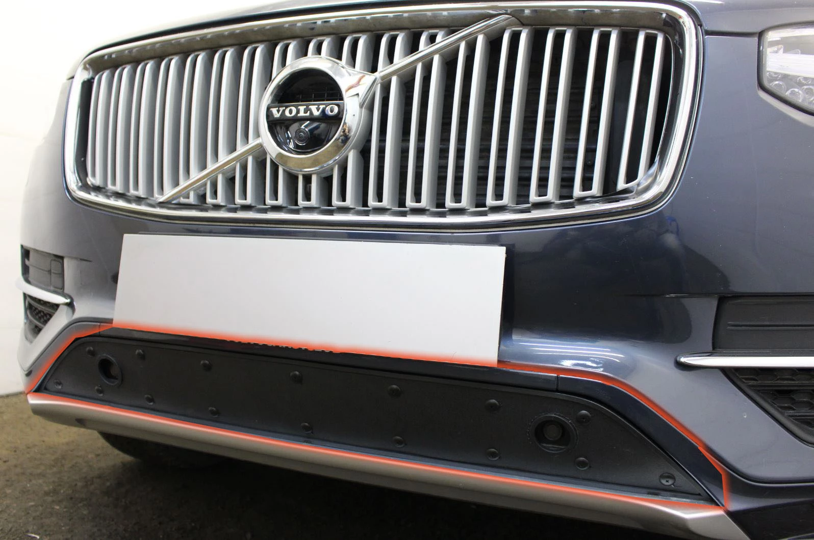 Зимняя заглушка радиатора к съемной сетке для Volvo XC90 II