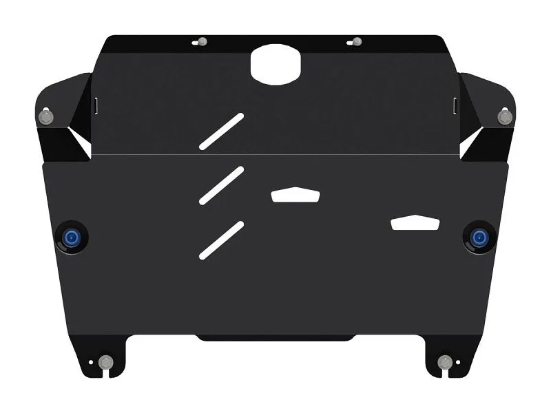 Защита картера и КПП для Toyota Highlander I (U20) Рестайлинг