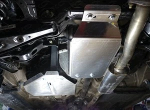 Защита заднего редуктора для Hyundai Tucson III  ТСС ZKTCC00173