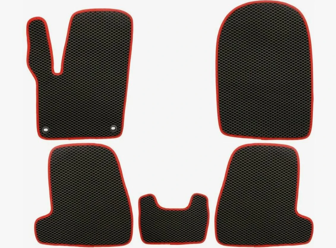 EVA коврики в салон 4шт для Honda UR-V I Рестайлинг 2 Черный