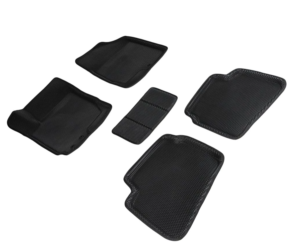 Коврики 3D EVA "СОТА" для Kia Ceed I Черный