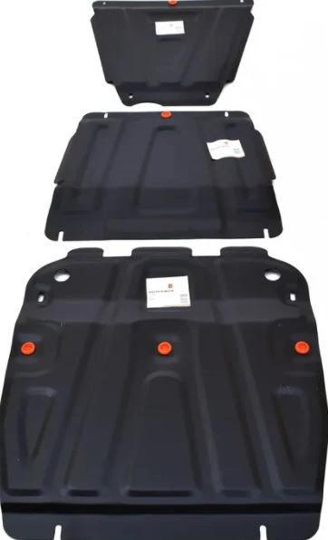 Защита картера, КПП и РК (3 части) для Suzuki Grand Vitara III