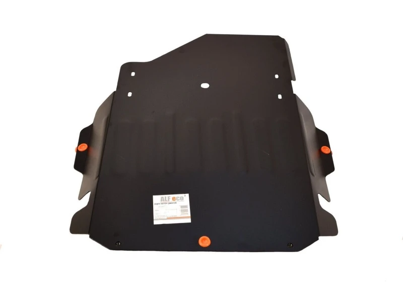 Защита КПП для Mitsubishi Pajero Pinin Черный Alfeco ALF14282ST