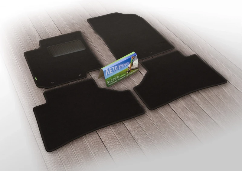 Коврики в салон текстиль Klever Standard 5 шт. для Wey 07 I Черный Klever KLEVER02.AN0735.010KH