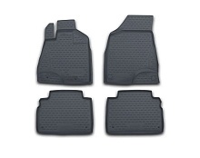 Коврики в салон полиуретан 4шт для Hyundai Santa Fe I