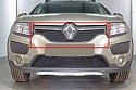 Защитная сетка радиатора на верх для Renault Sandero II