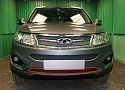 Зимняя заглушка радиатора к съемной сетке низ для Chery Tiggo 5 I