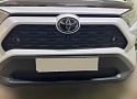 Комплект сеток black верх с парктроником и камерой и низ для Toyota RAV4 V (XA50)