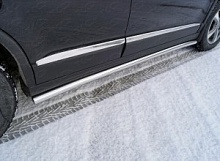 Пороги труба 60,3 мм для Haval H6