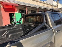 Защитные дуги с покрытием «раптор» d76 мм для Toyota Hilux VIII Рестайлинг