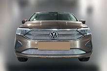 Комплект сеток chrome верх верх 4 части Exclusive и низ для Volkswagen Polo VI