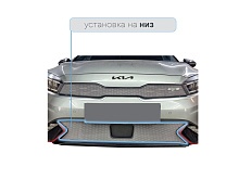 Защитная сетка радиатора низ для Kia K3 II Рестайлинг