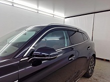 Дефлекторы окон с хром накладками 2D 6 шт для Hongqi HS5 I