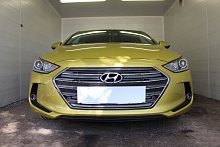 Защитная сетка радиатора комплект 5 частей для Hyundai Elantra VI (AD)
