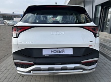 Защита заднего бампера двойная d60/42 мм для Kia Sportage V
