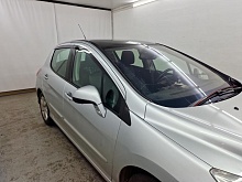 Дефлекторы окон 2D с хром накладками 4 шт. для Peugeot 308 I Рестайлинг