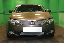 Комплект сеток chrome верх и низ для Kia Cerato II