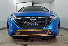 Зимняя заглушка радиатора к съемной сетке низ 2 части для Nissan Note III