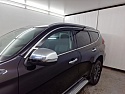 Дефлекторы окон с хром накладками 2D 6 шт для Mitsubishi Pajero Sport III