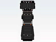 Защита картера и КПП (3 части) для Toyota Tundra II