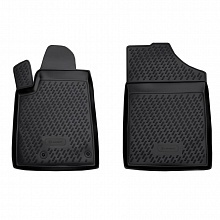 Коврики в салон полиуретан 2шт для Peugeot Partner II Рестайлинг 2