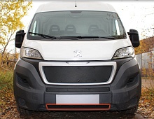 Зимняя заглушка радиатора к съемной сетке низ (2 части) для Fiat Ducato III Рестайлинг