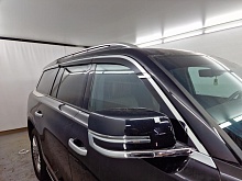 Дефлекторы окон 2D с хром накладками 6 шт. под наклоном для Hongqi LS7 I