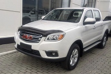 Дефлектор капота темный для JAC T6