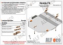 Защита картера и КПП для Honda Fit I