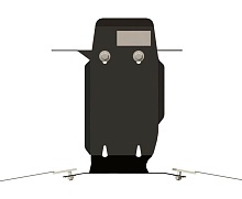 Защита редуктора для Subaru Forester III Рестайлинг