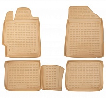 Коврики в салон полиуретан 4шт для Jaguar XF I