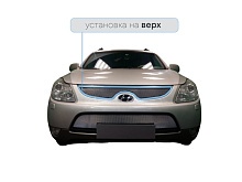 Защитная сетка радиатора верх для Hyundai ix55