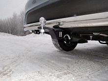 Фаркоп с типом шара Е нерж. для Infiniti QX60 I Рестайлинг