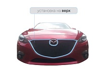 Защитная сетка радиатора верх, без рамки для Mazda 3 III (BM)