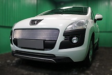Комплект сеток chrome верх, низ, центр для Peugeot 3008 I