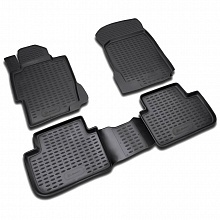 Коврики в салон полиуретан 4шт для Honda Accord VIII