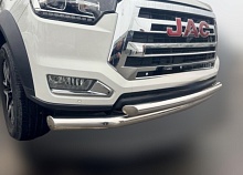 Защита переднего бампера двойная d76/60 мм для JAC T8 PRO
