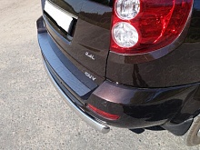 Накладка на задний бампер декоративная для Great Wall Hover H5