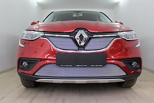 Комплект сеток chrome верх 2 части и низ для Renault Arkana I