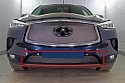 Зимняя заглушка радиатора на стяжке низ для Infiniti QX50 II