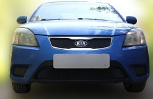 Комплект сеток black верх и низ для Kia Rio II Рестайлинг