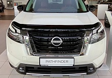 Дефлектор капота темный для Nissan Pathfinder V