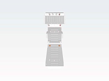 Защита картера и КПП (3 части) для Toyota Tundra II