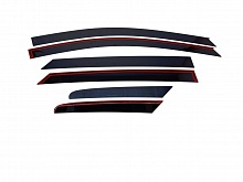 Дефлекторы окон 2D 6 шт. для Hyundai ix35 I