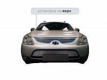 Защитная сетка радиатора верх для Hyundai ix55