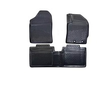 Коврики 3D в салон полиуретан 3 шт для Toyota Corolla Axio XI (E160, E170, E180)