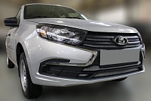 Комплект сеток chrome верх 3 части и низ 4 части для LADA (ВАЗ) Granta I Рестайлинг