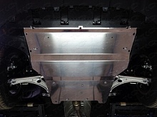 Защиты комплект (картер и КПП, бак левая, бак правая) для Audi Q3 I (8U)