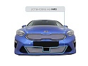 Защитная сетка радиатора низ, с датчиком ACC для Kia Ceed III