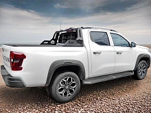 Дуга широкая с защитой стекла для JAC T9 I 